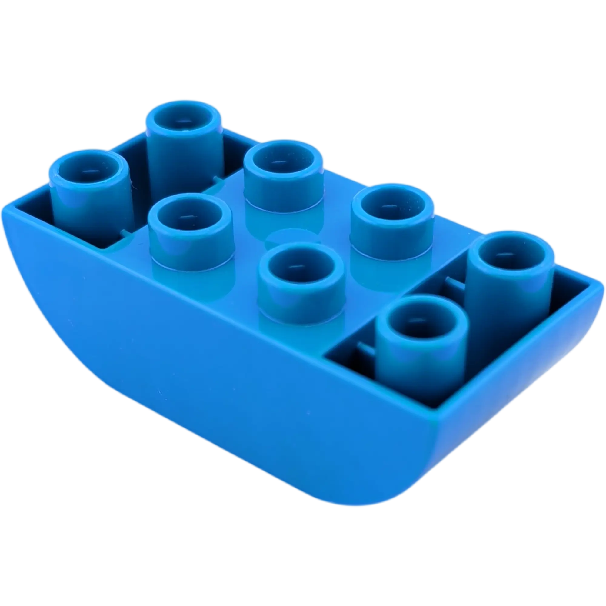 Lego Duplo 98224 Dachstein 2x4 Abgerundet Mittelblau